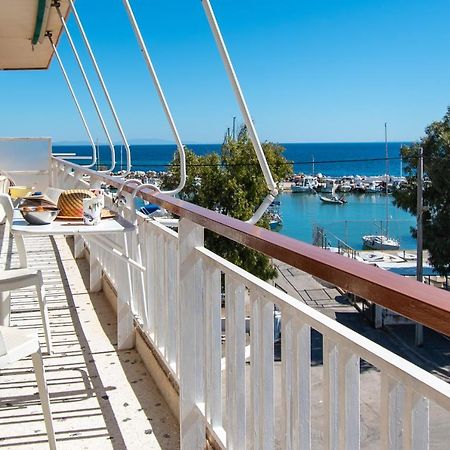 Lavish & Spacious Apt With Stunning Seaview, 10 Min Ath Airport Αρτέμιδα Εξωτερικό φωτογραφία