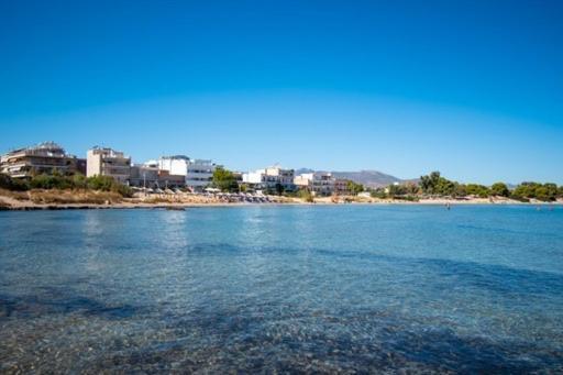 Lavish & Spacious Apt With Stunning Seaview, 10 Min Ath Airport Αρτέμιδα Εξωτερικό φωτογραφία